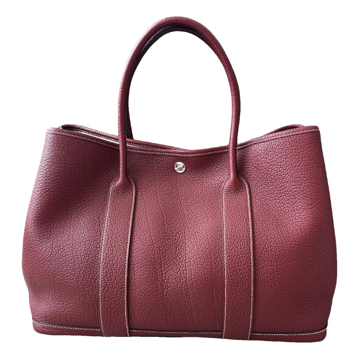 Garden Party leather handbag
