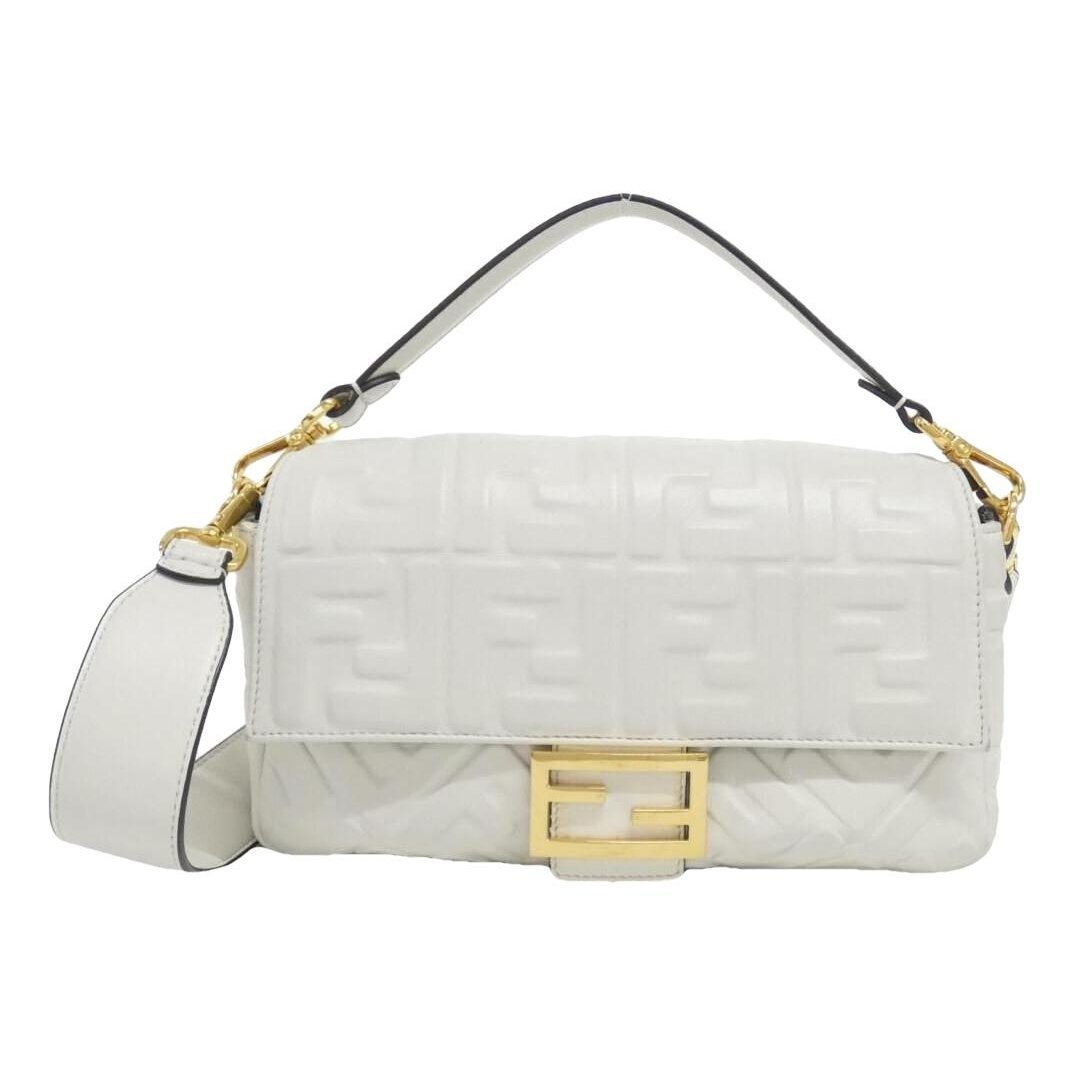 Baguette leather handbag