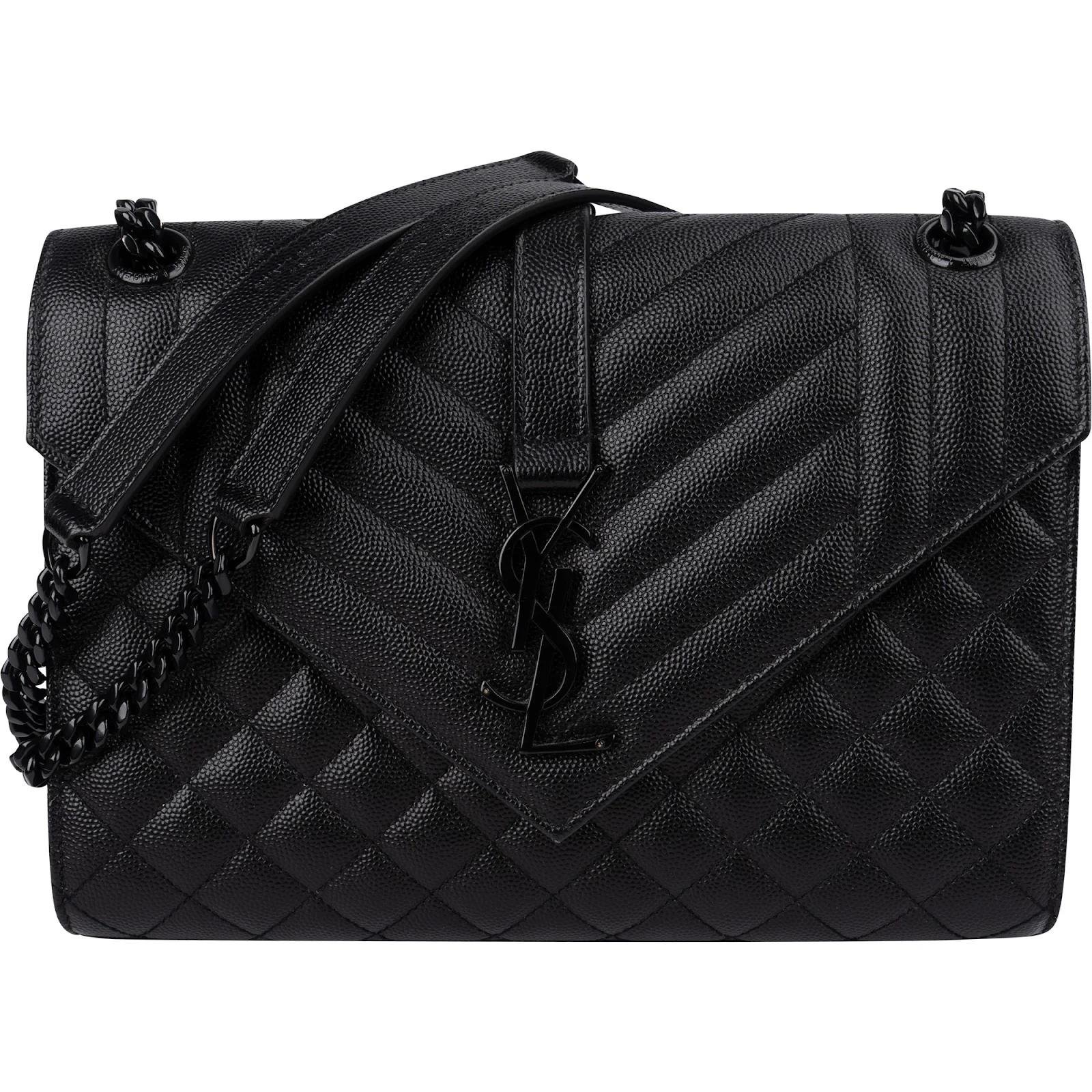 Envelope leather crossbody bag