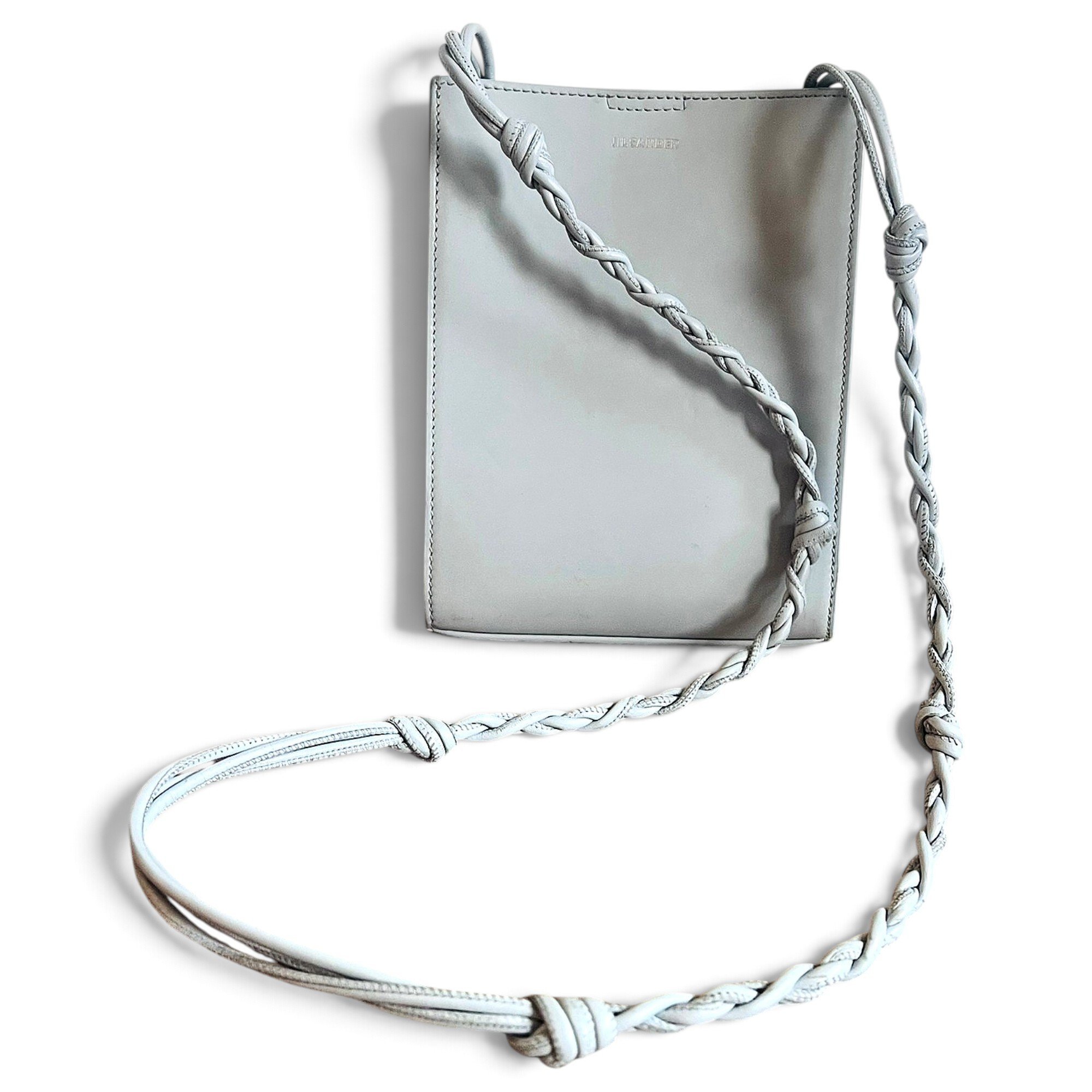 Tangle leather crossbody bag