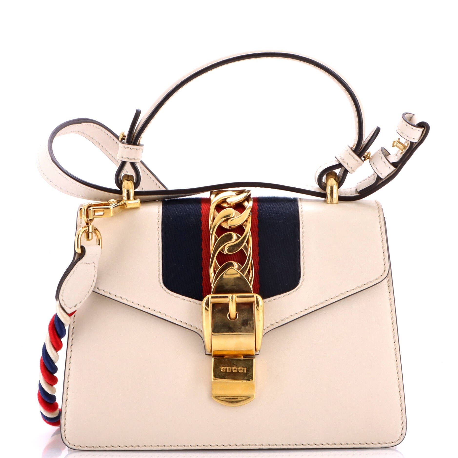 Sylvie Top Handle Bag Leather Mini