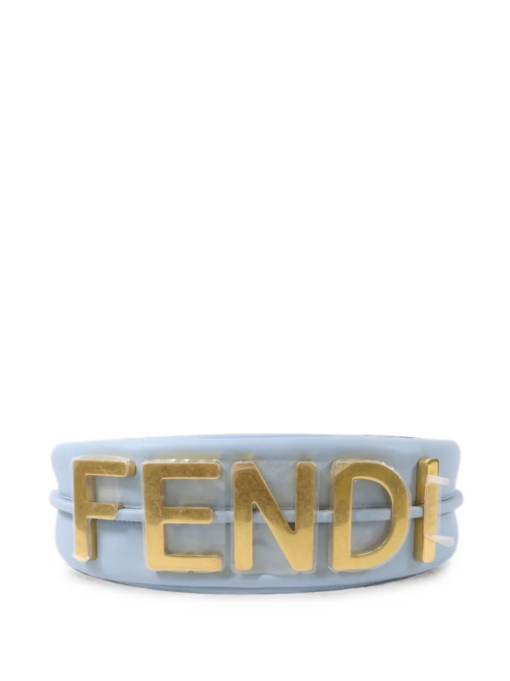 Fendigraphy lettering shoulder bag