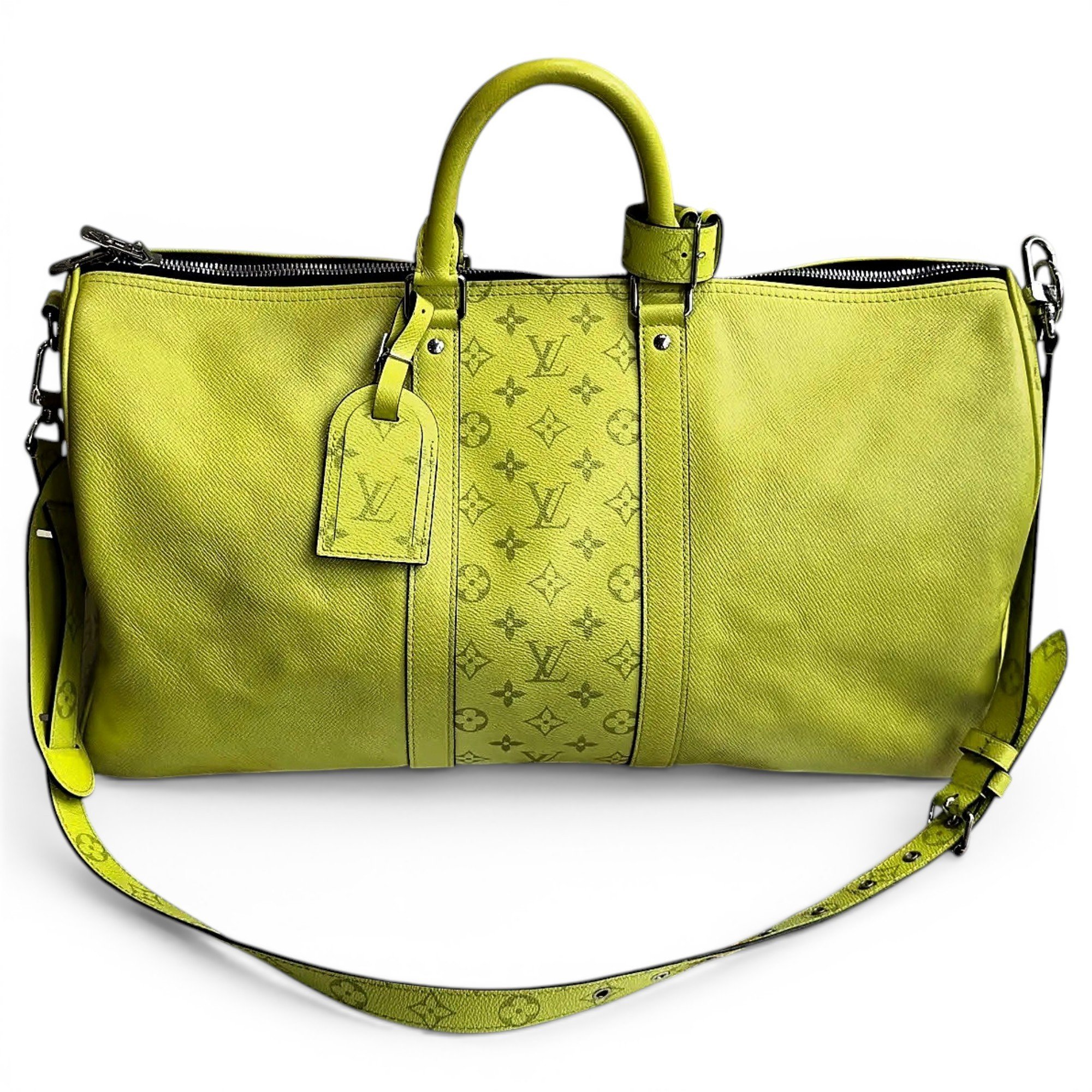 Sac souple leather handbag