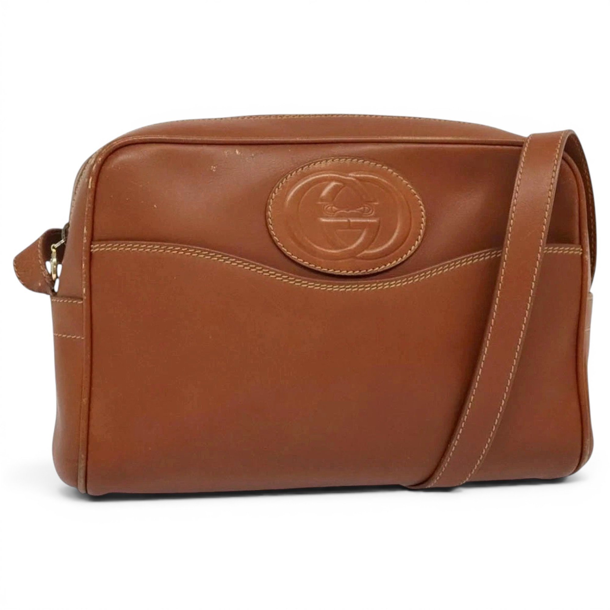 Leather handbag