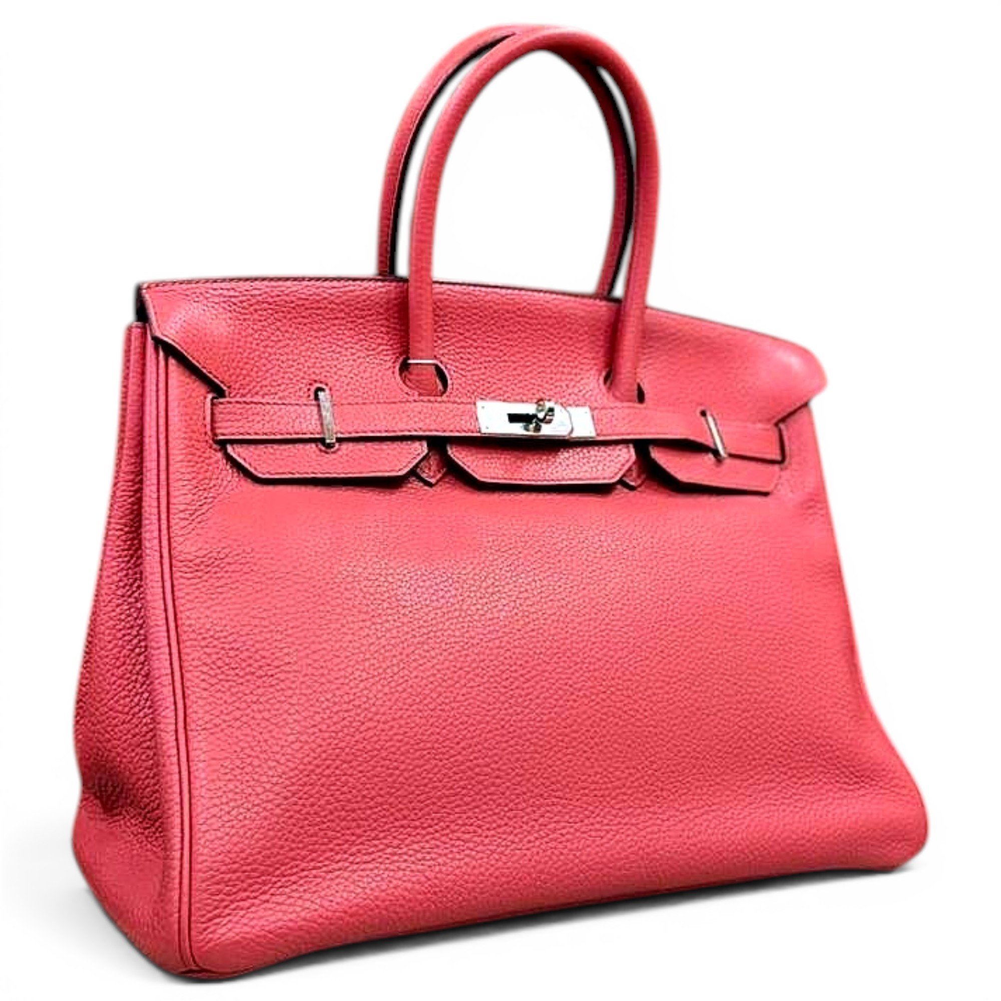 Birkin 35 leather handbag