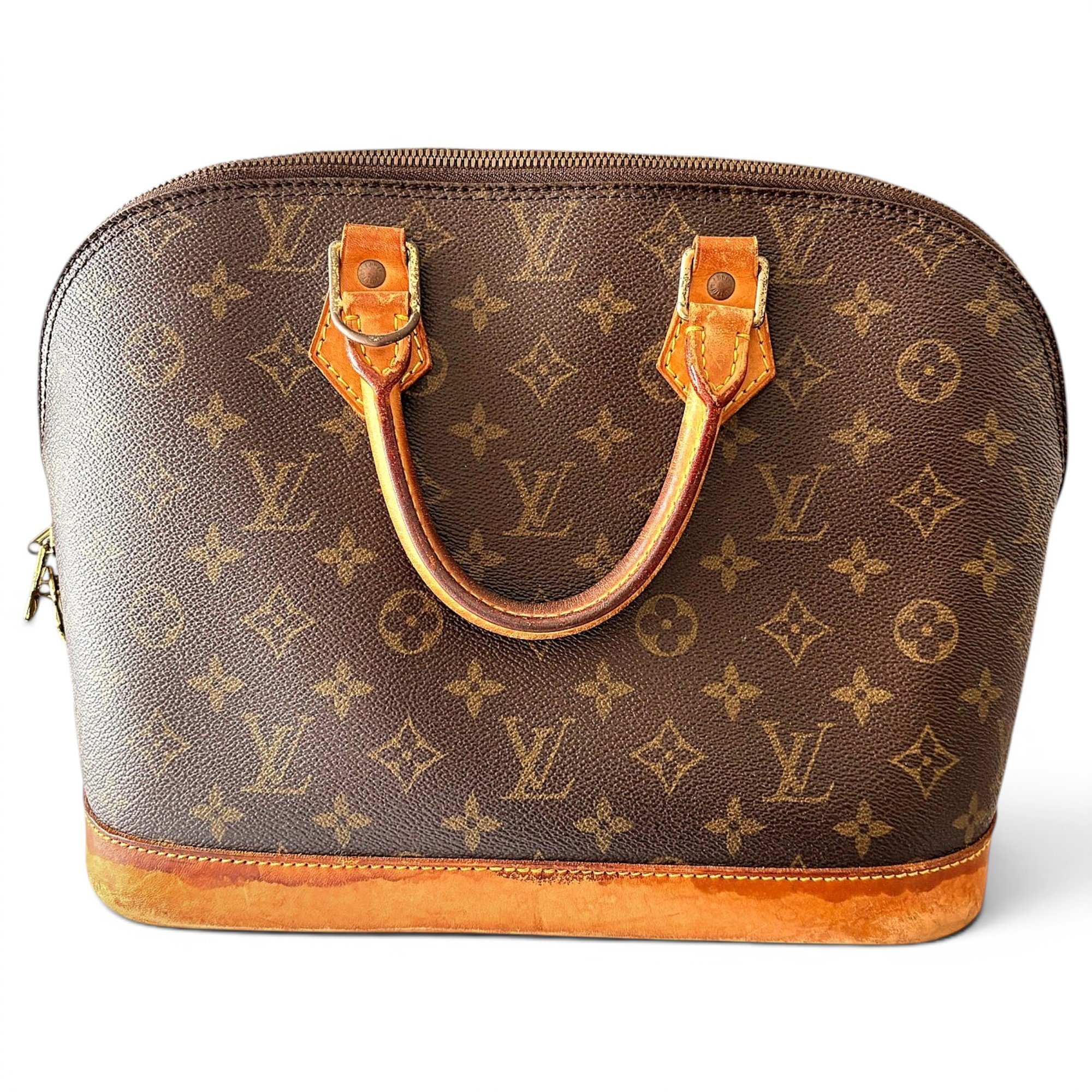 Alma leather handbag