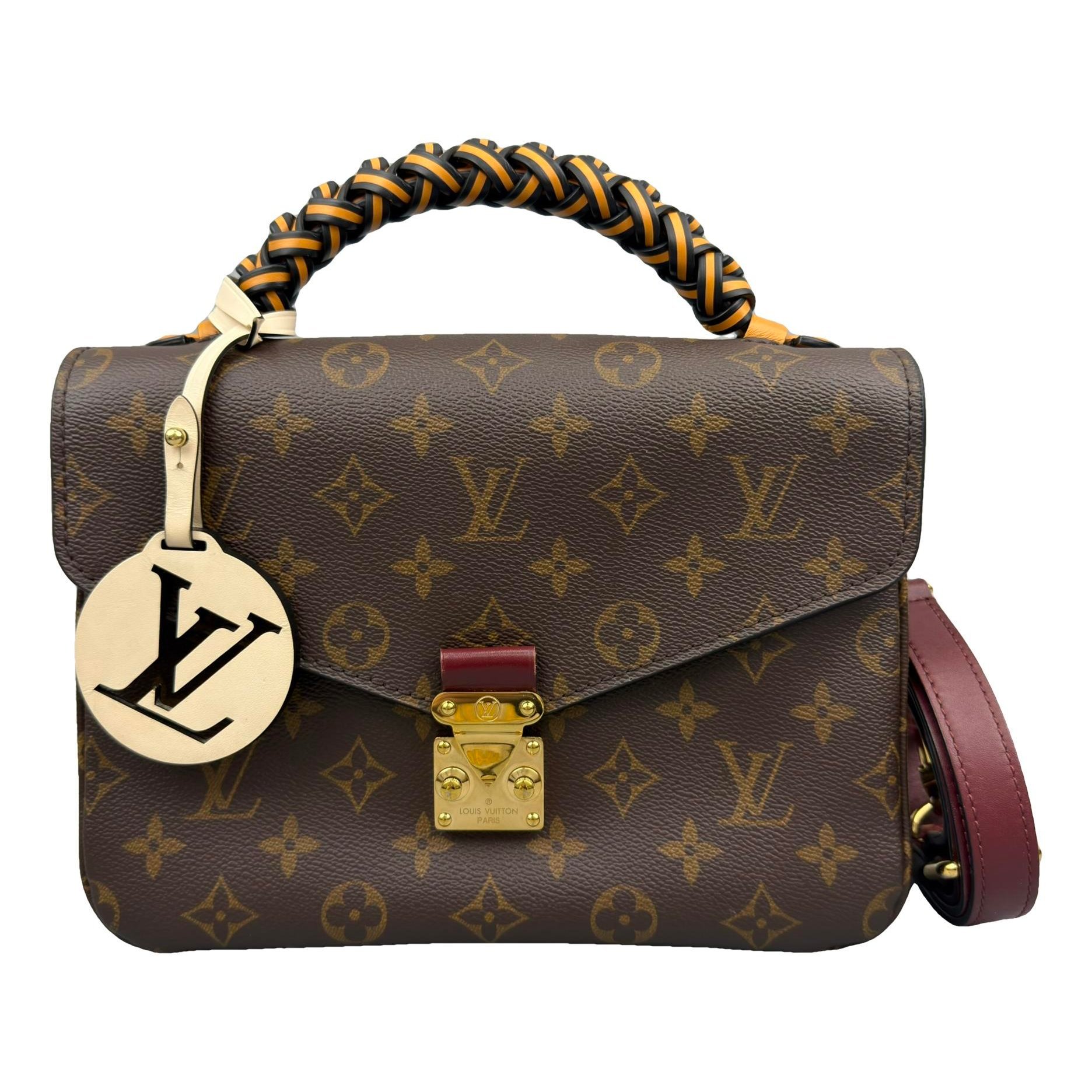 Metis leather handbag