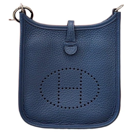 Mini Evelyne leather handbag