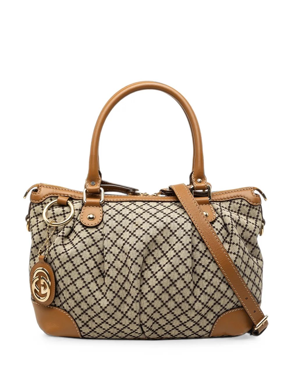 2000-2015 Diamante Canvas Sukey satchel