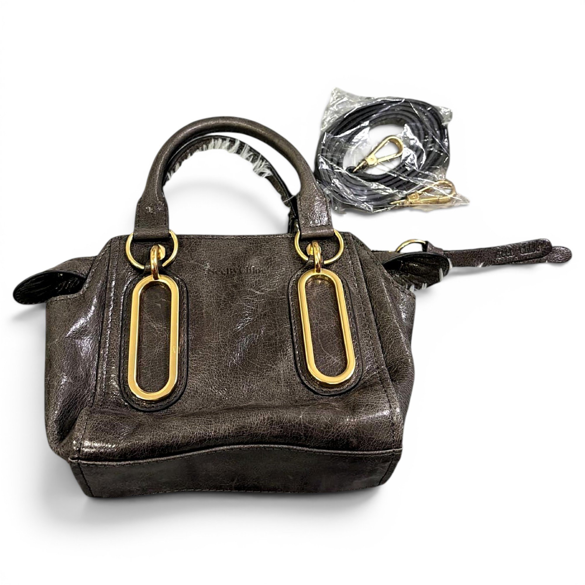Joan leather handbag