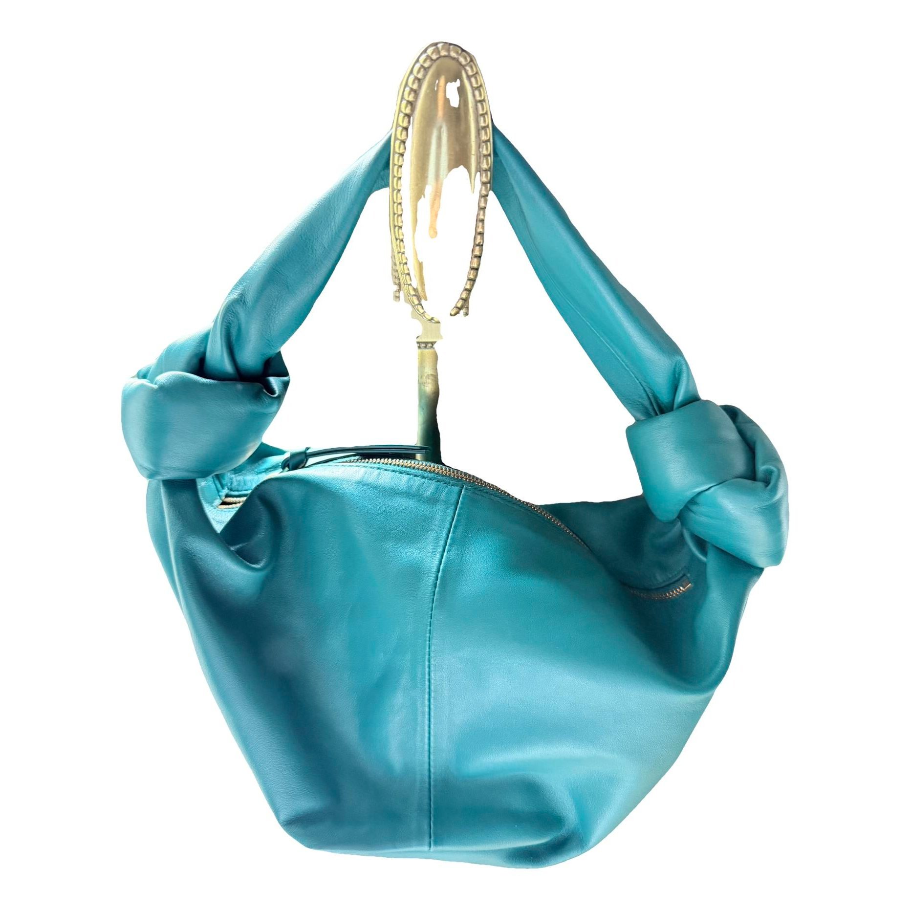 Jodie leather clutch bag