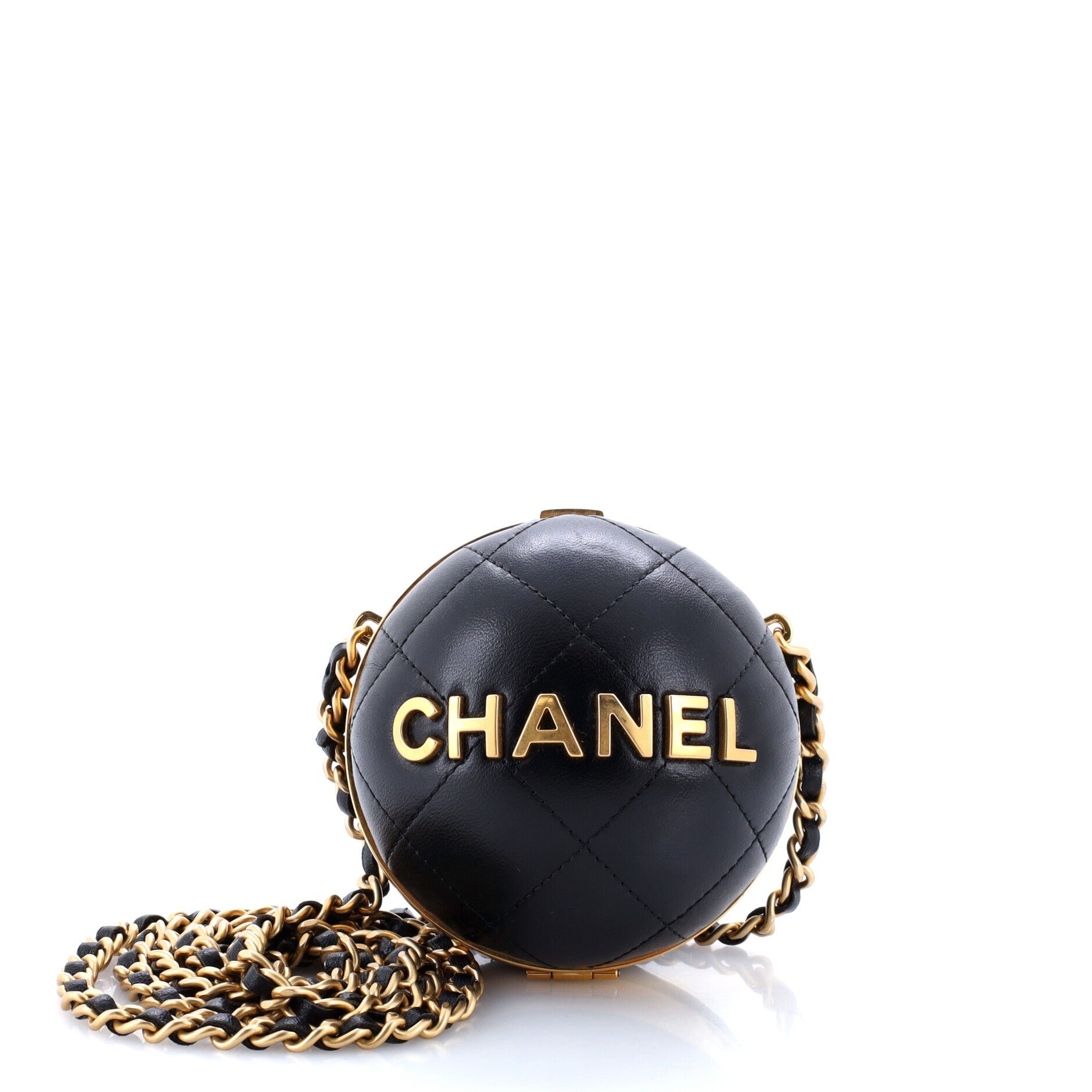 22 Sphere Minaudiere Quilted Lambskin