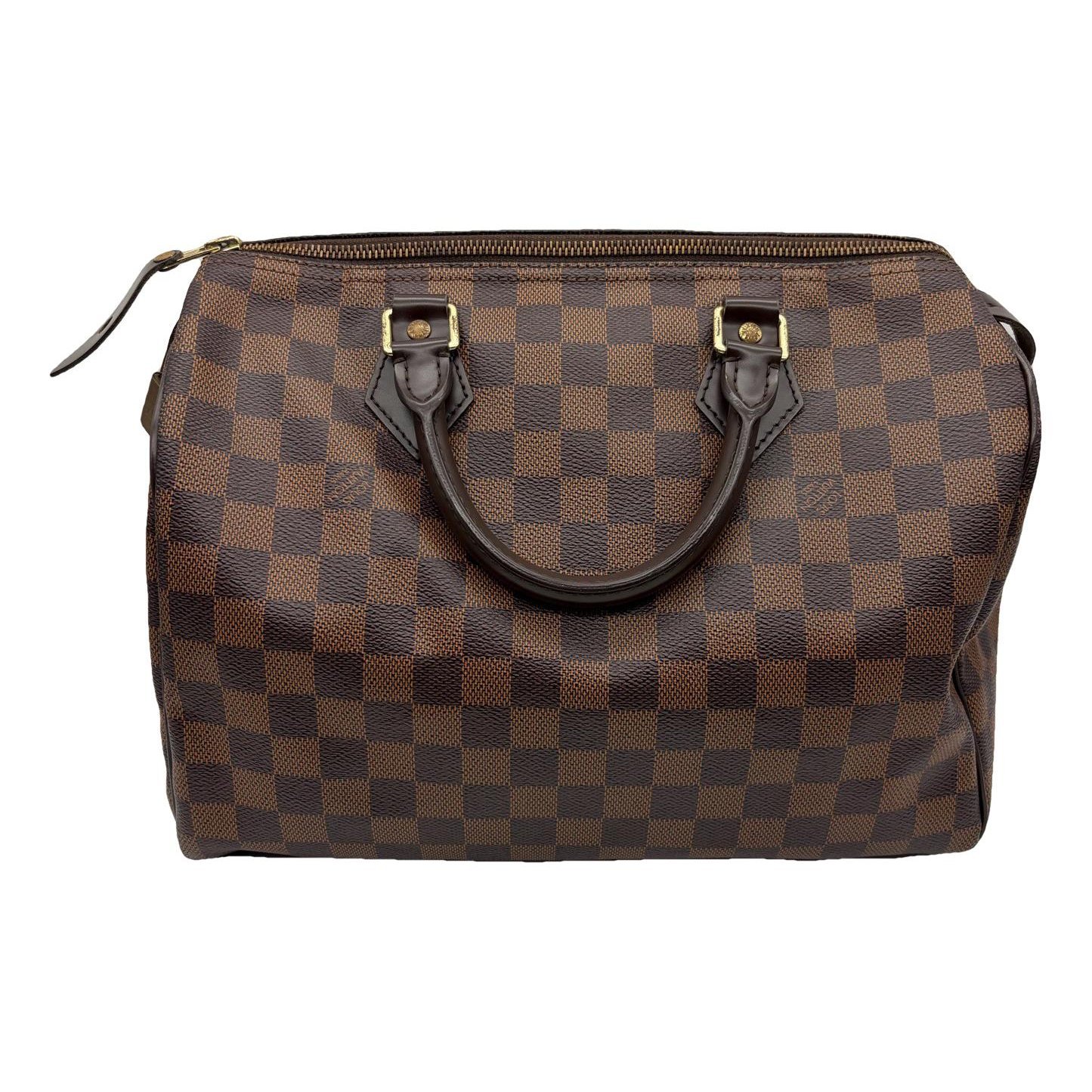 Speedy leather handbag
