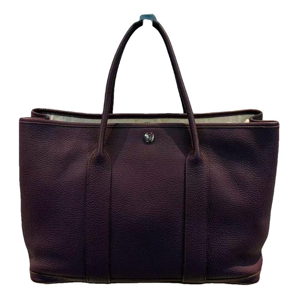 Garden Party leather handbag