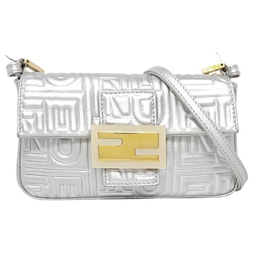 Fendi Baguette leather handbag