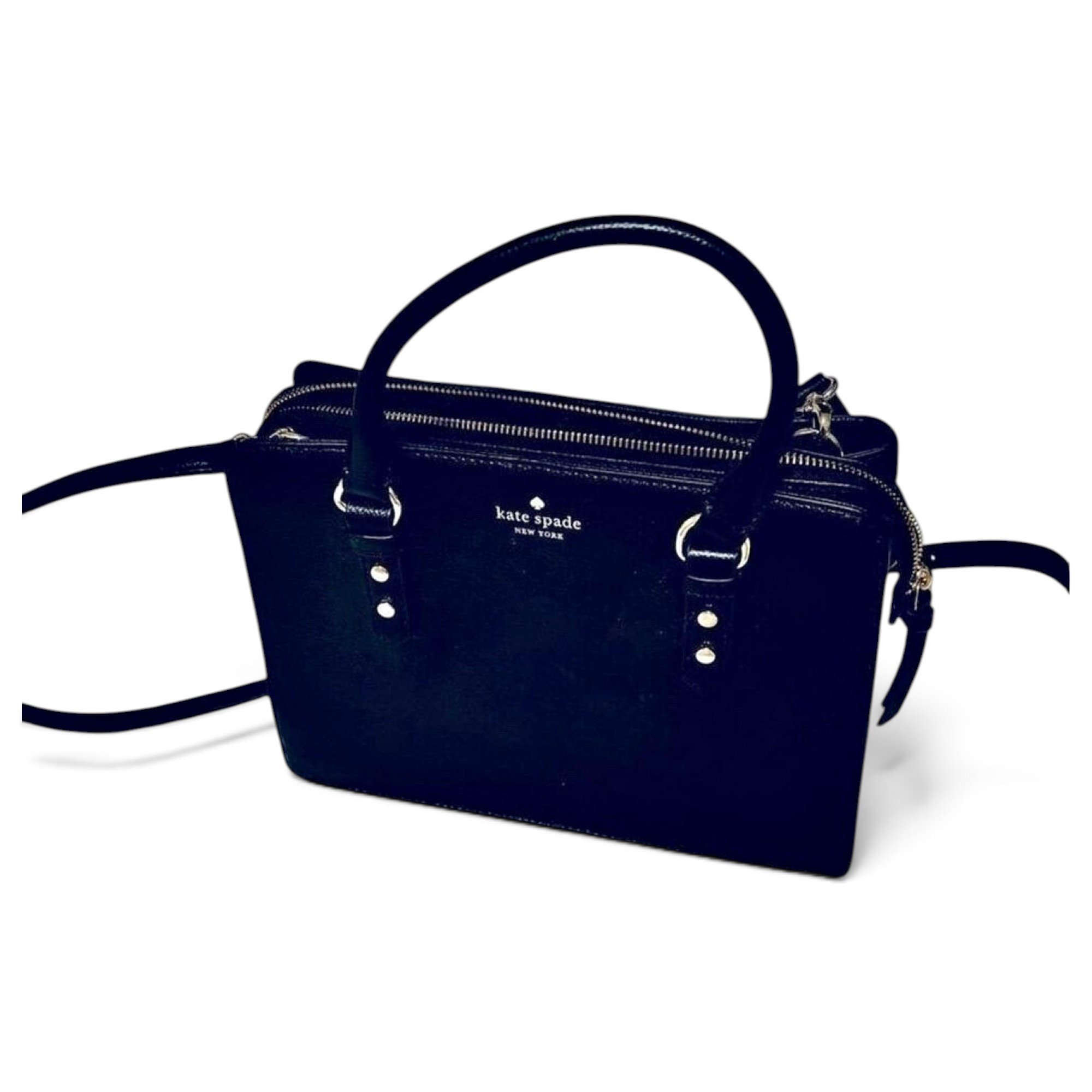 Leather satchel