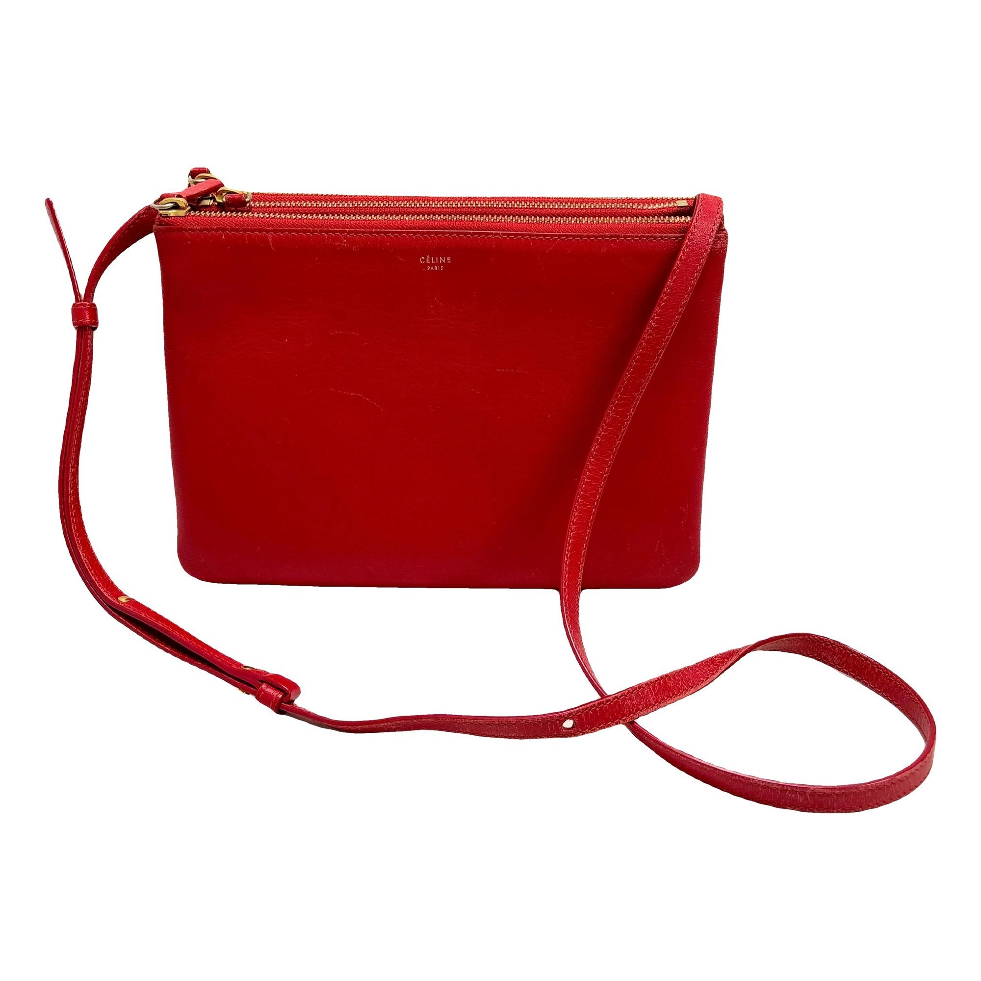 Trio leather handbag
