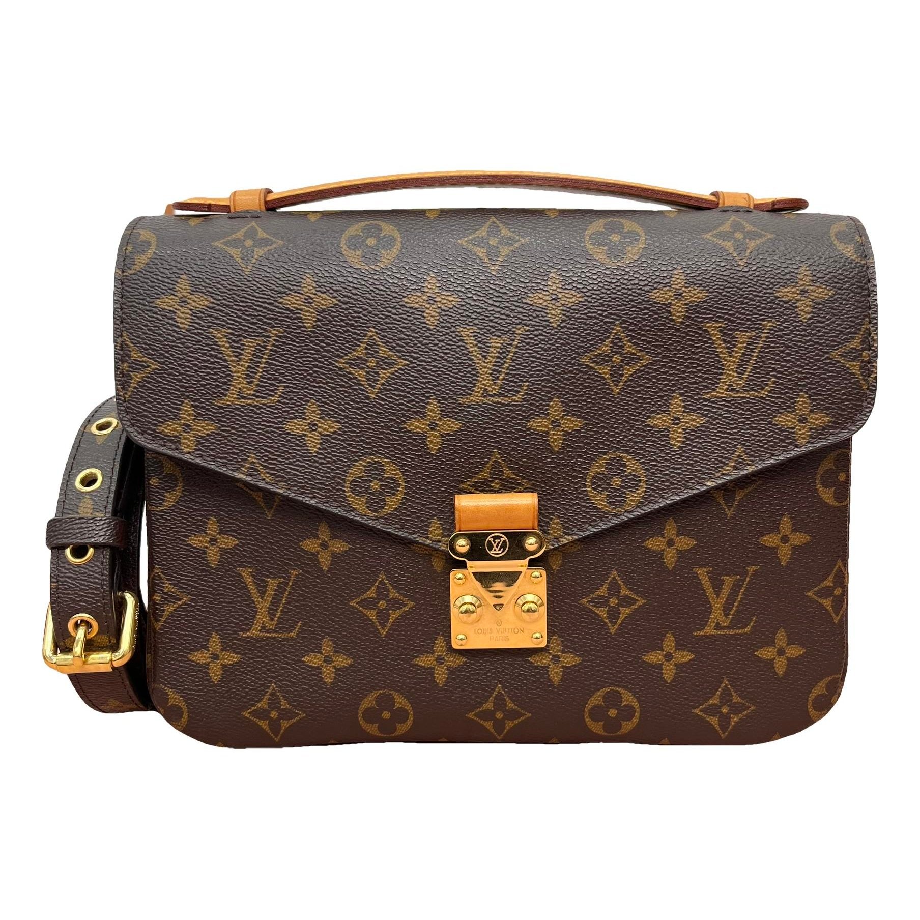 Metis leather handbag