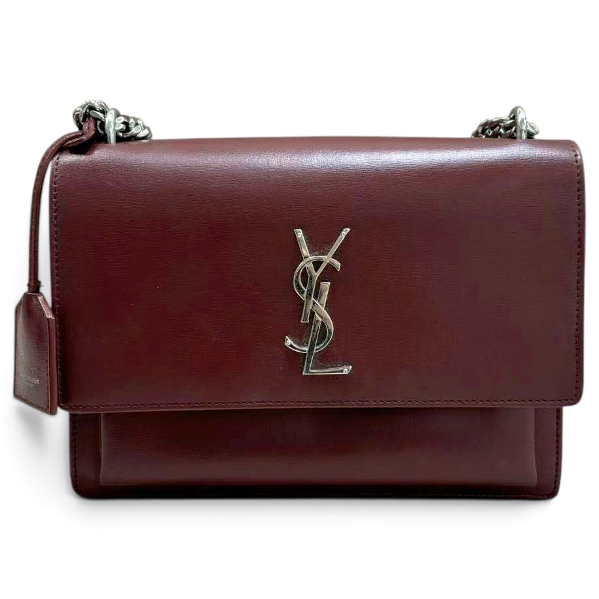 Sunset leather crossbody bag