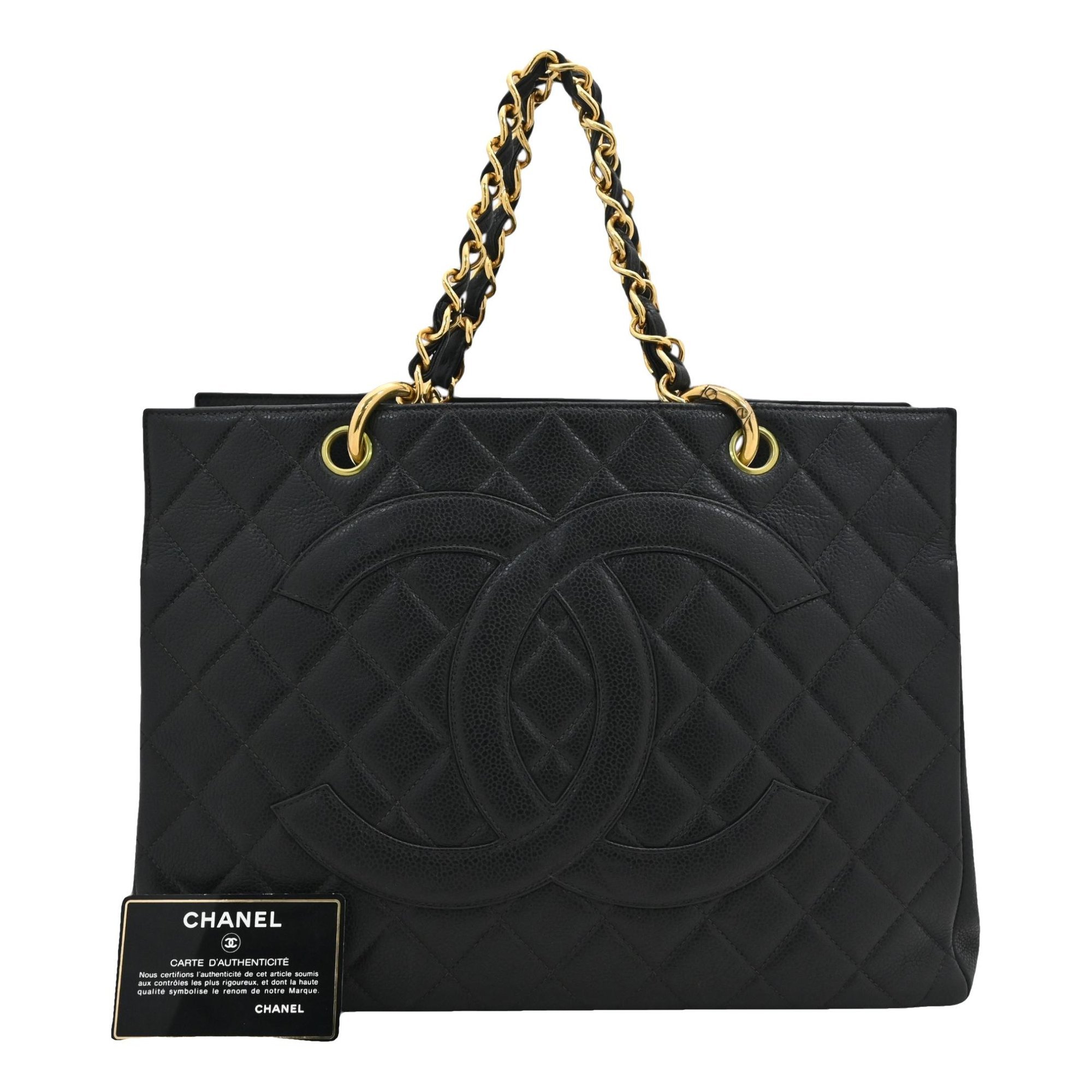 Leather tote