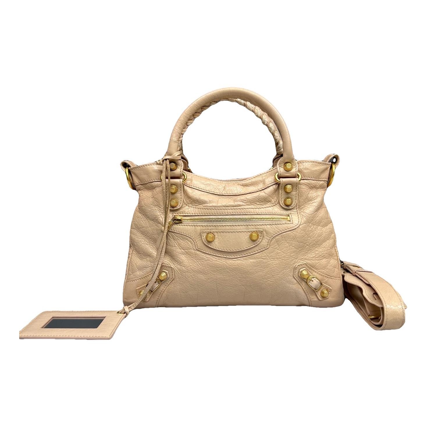 Leather handbag