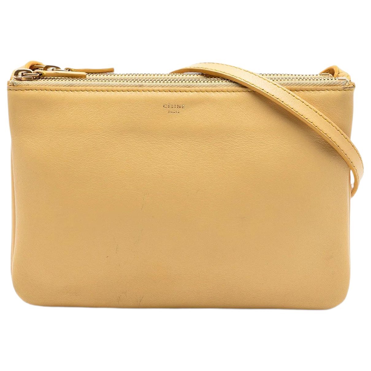 Trio leather crossbody bag