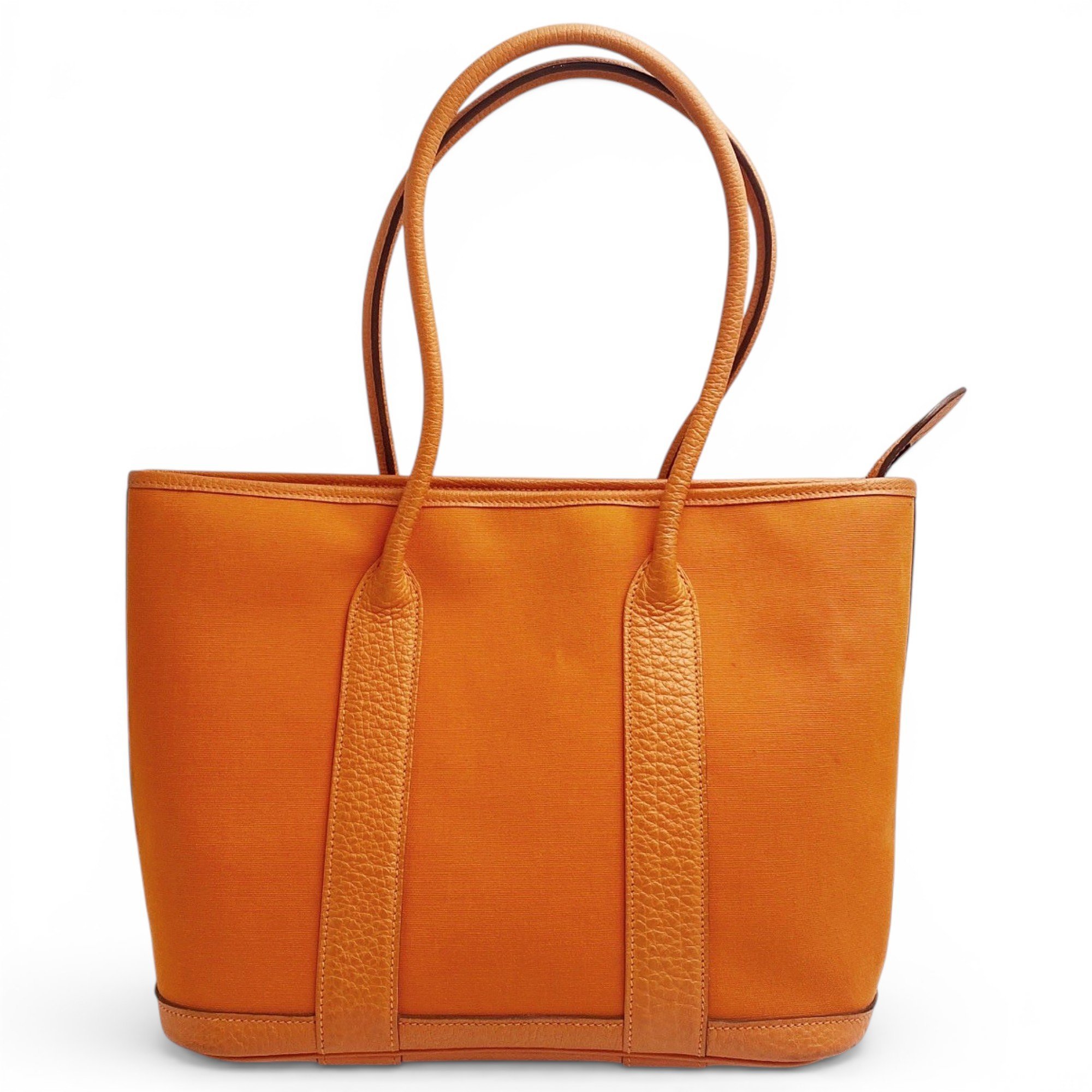 Garden Party leather handbag