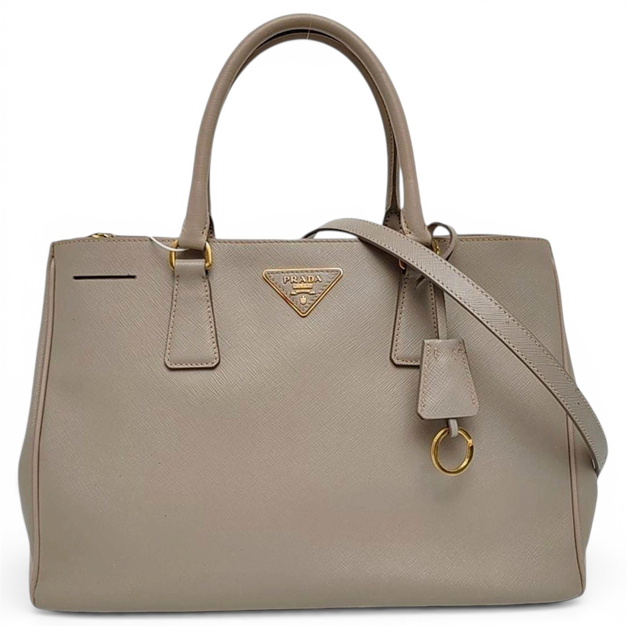 Galleria leather handbag