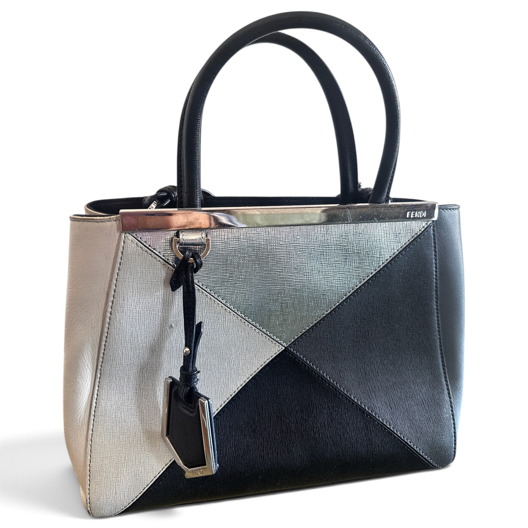 2Jours leather clutch bag