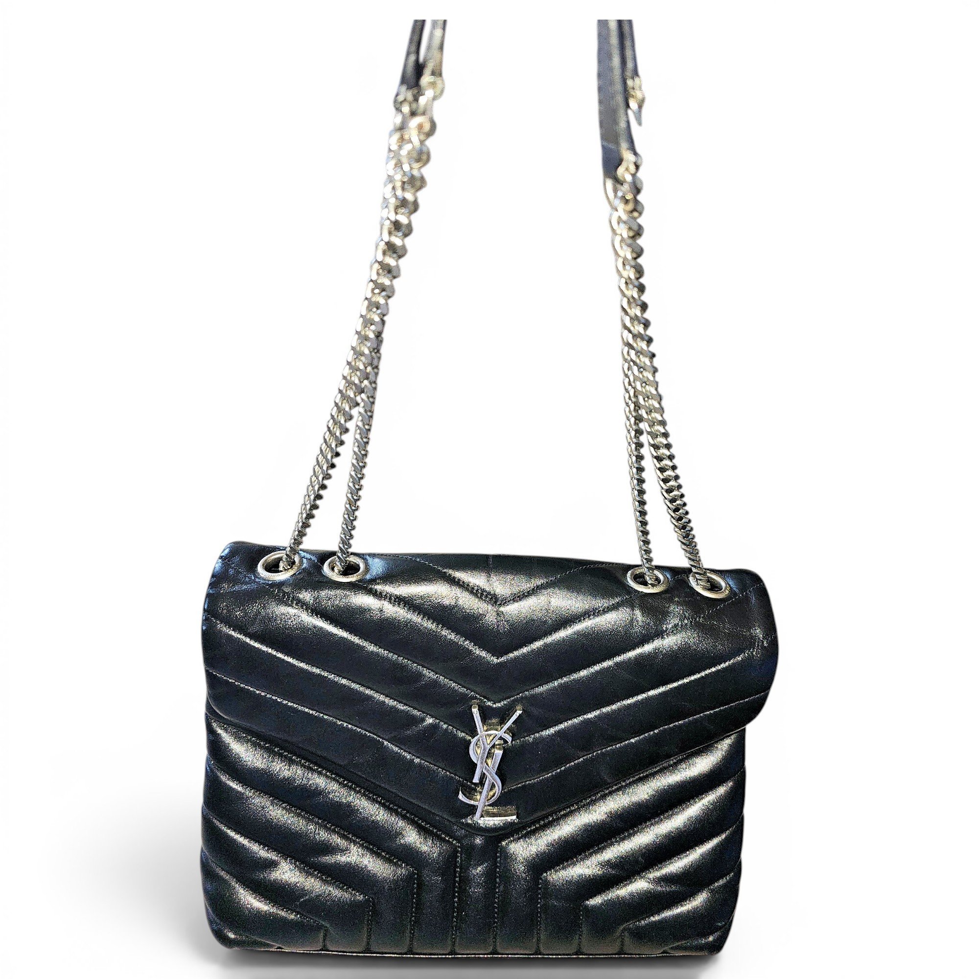 Loulou leather crossbody bag