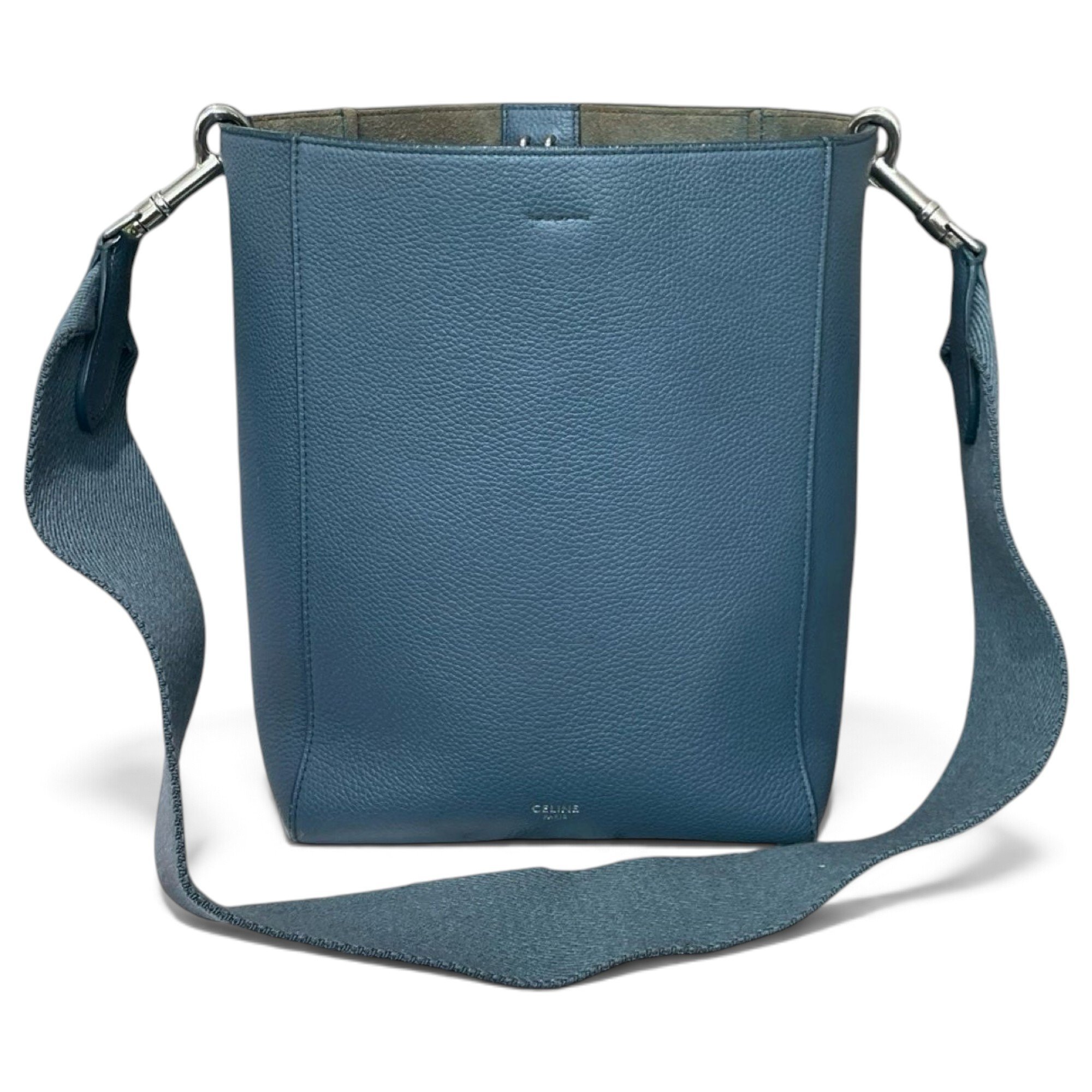 Seau Sangle leather handbag
