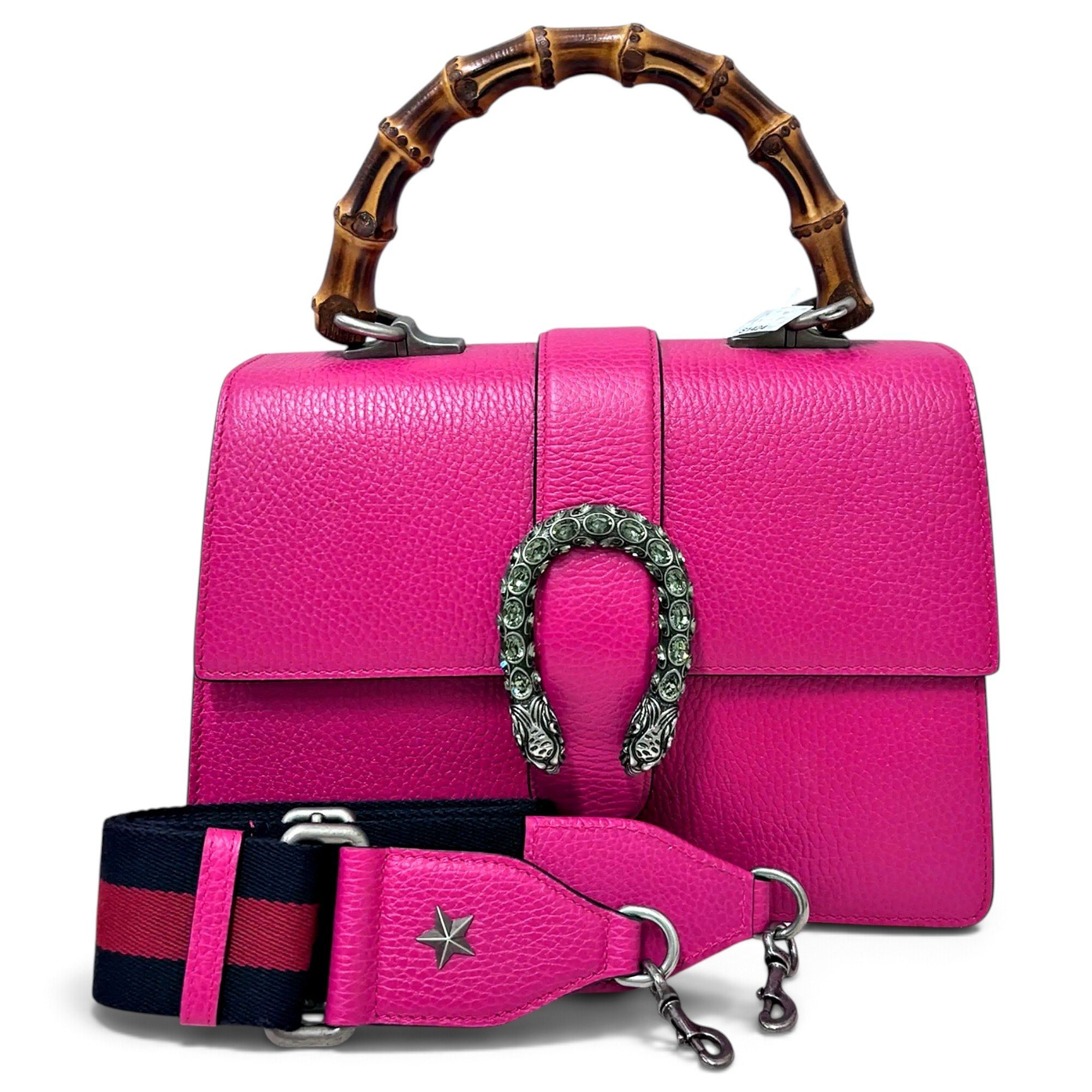 Dionysus Bamboo leather crossbody bag