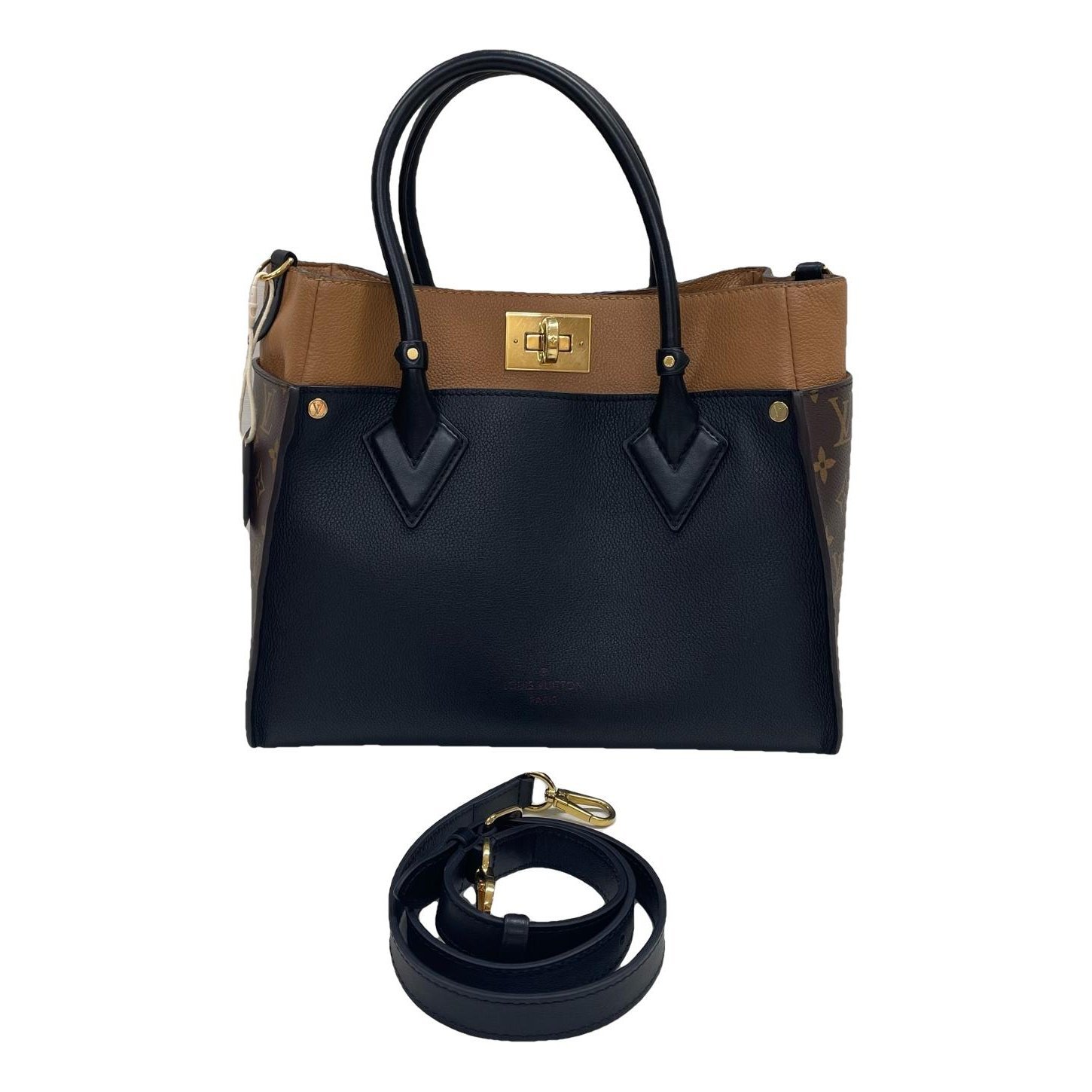 On My Side leather handbag
