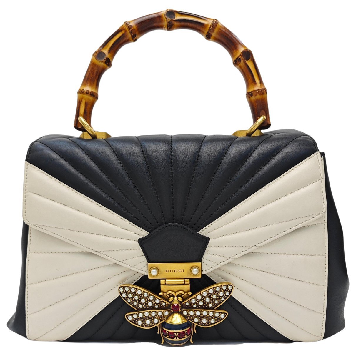 Queen Margaret leather handbag