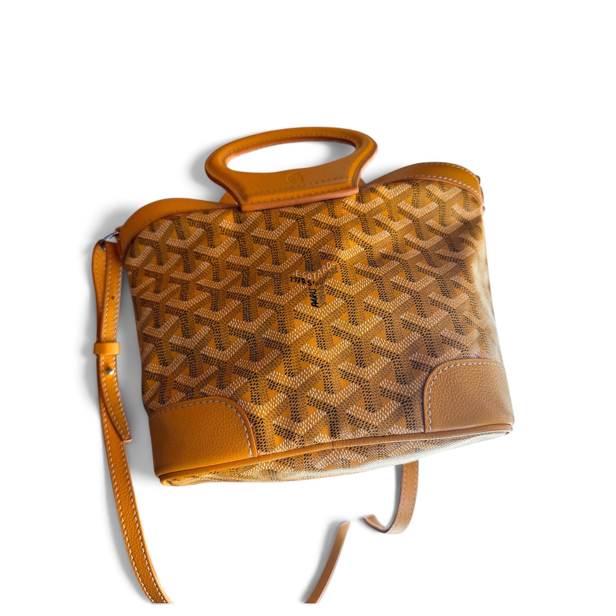 Villette leather tote