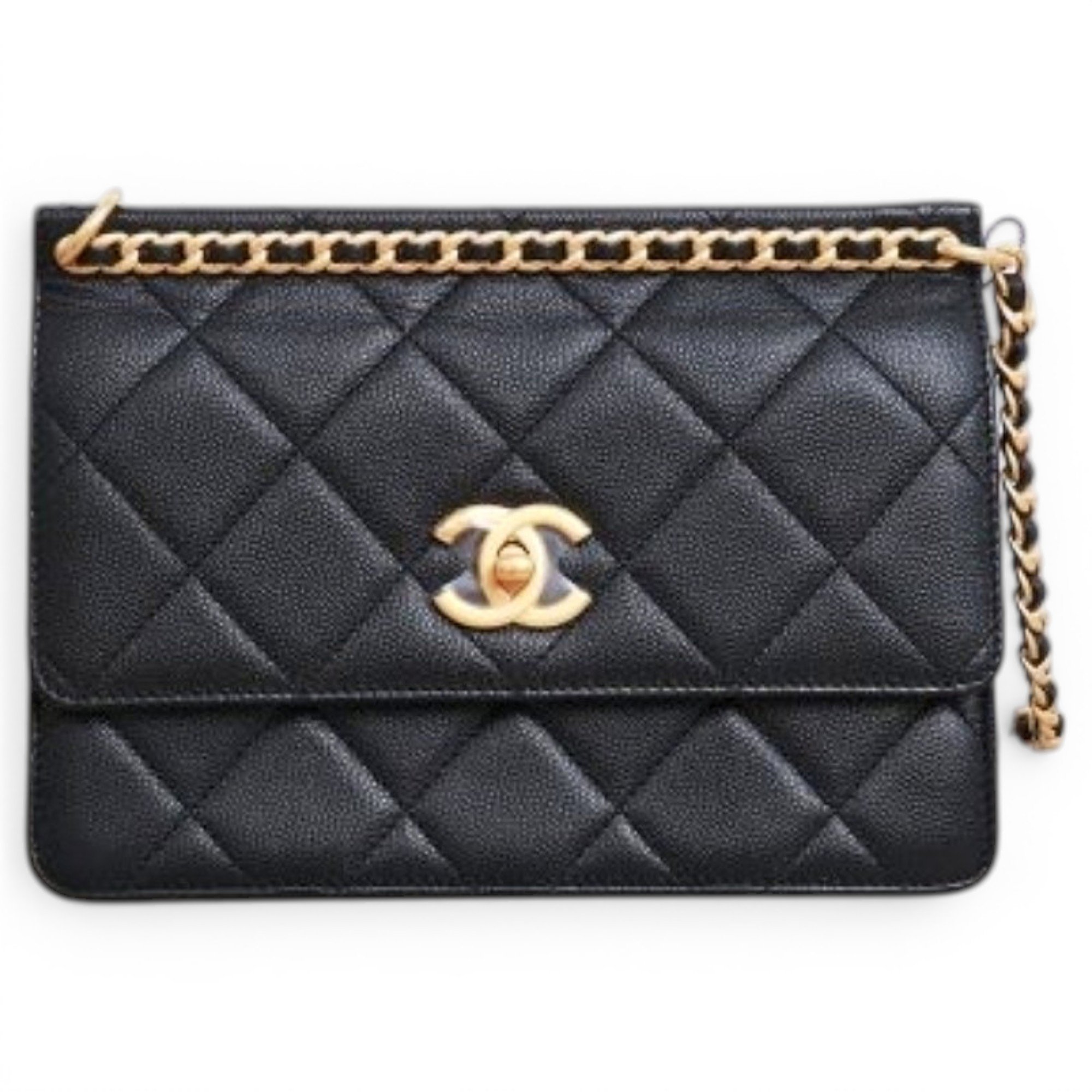 Wallet On Chain Timeless/Classique leather crossbody bag