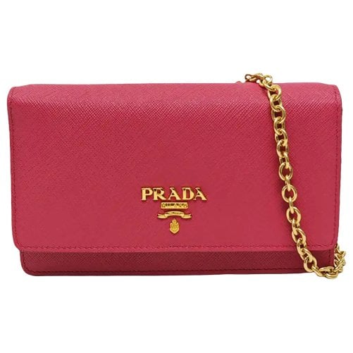 Leather crossbody bag