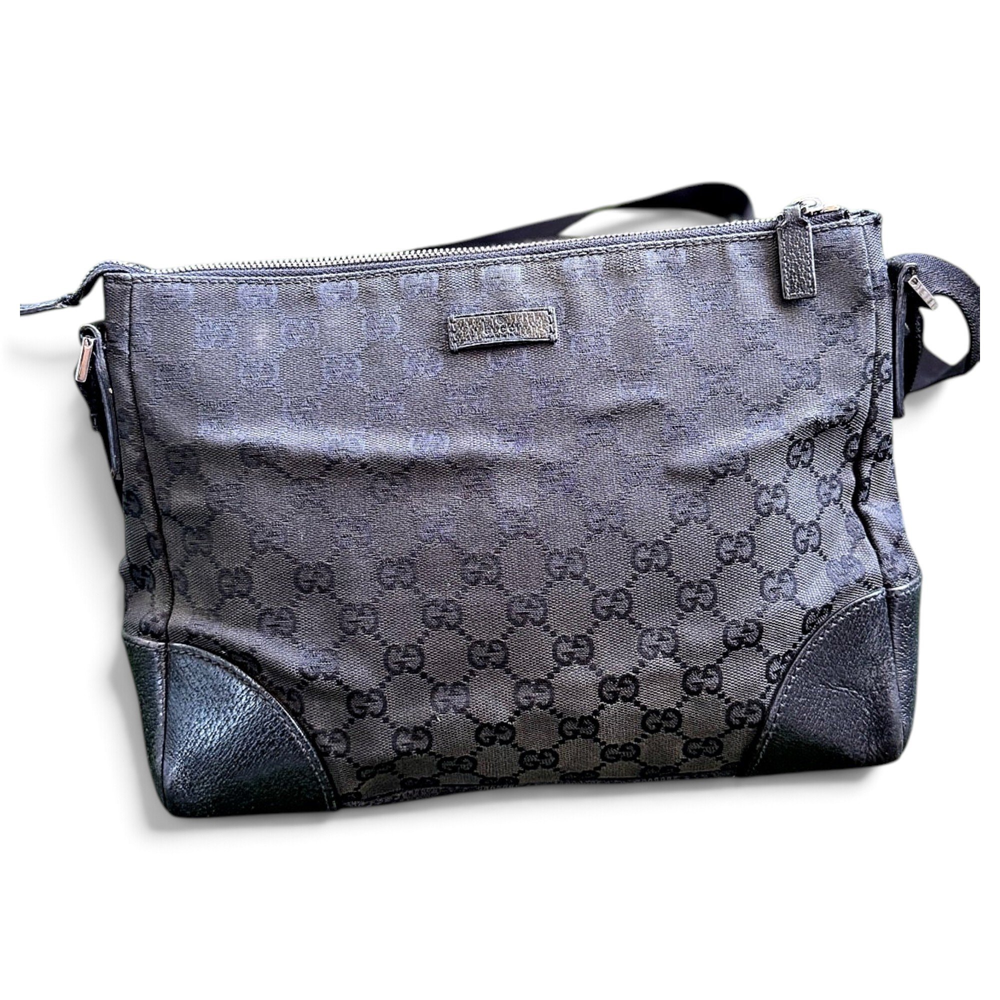 Ophidia cloth crossbody bag