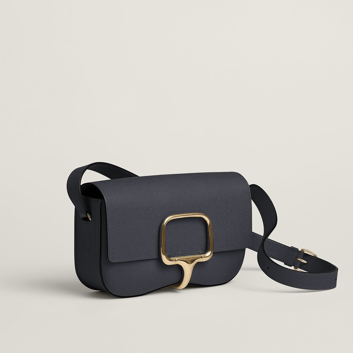 Bleu Indigo Hermès Della Cavalleria Elan Bag