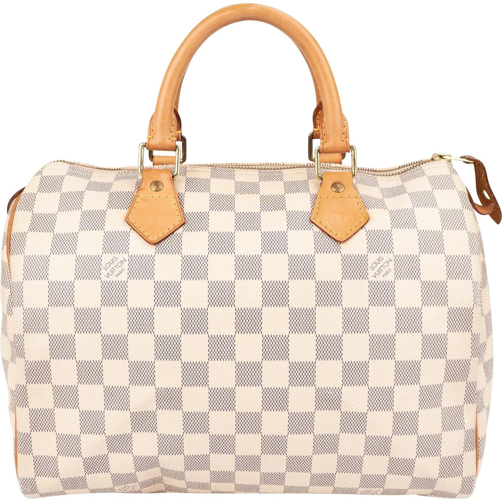 Speedy leather handbag