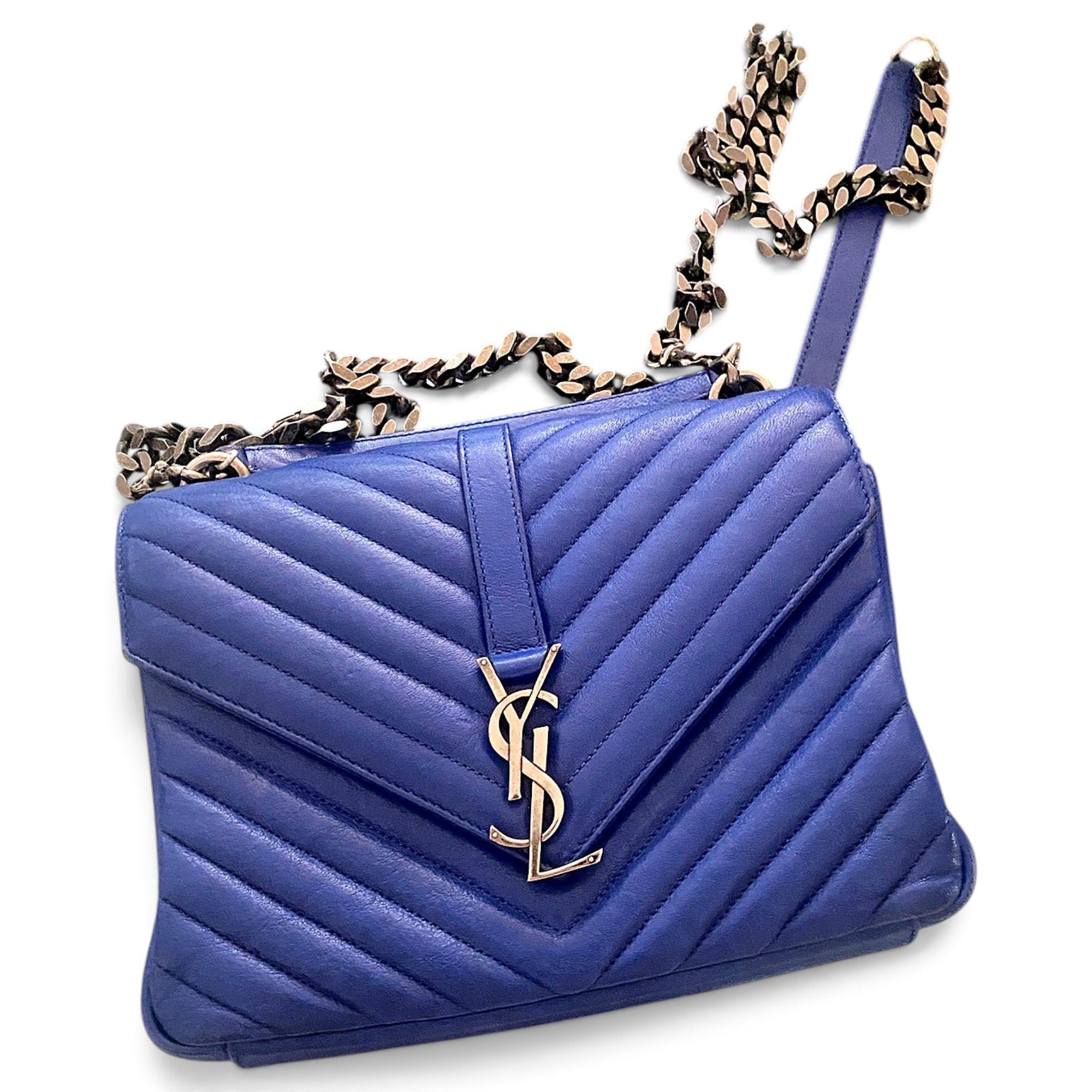 Collége monogramme leather handbag