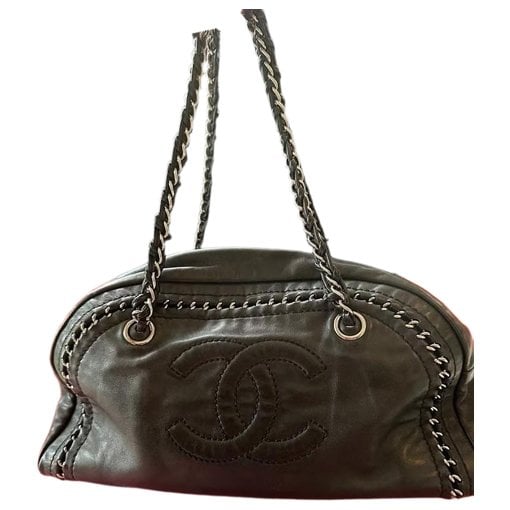 Bowling Bag leather handbag