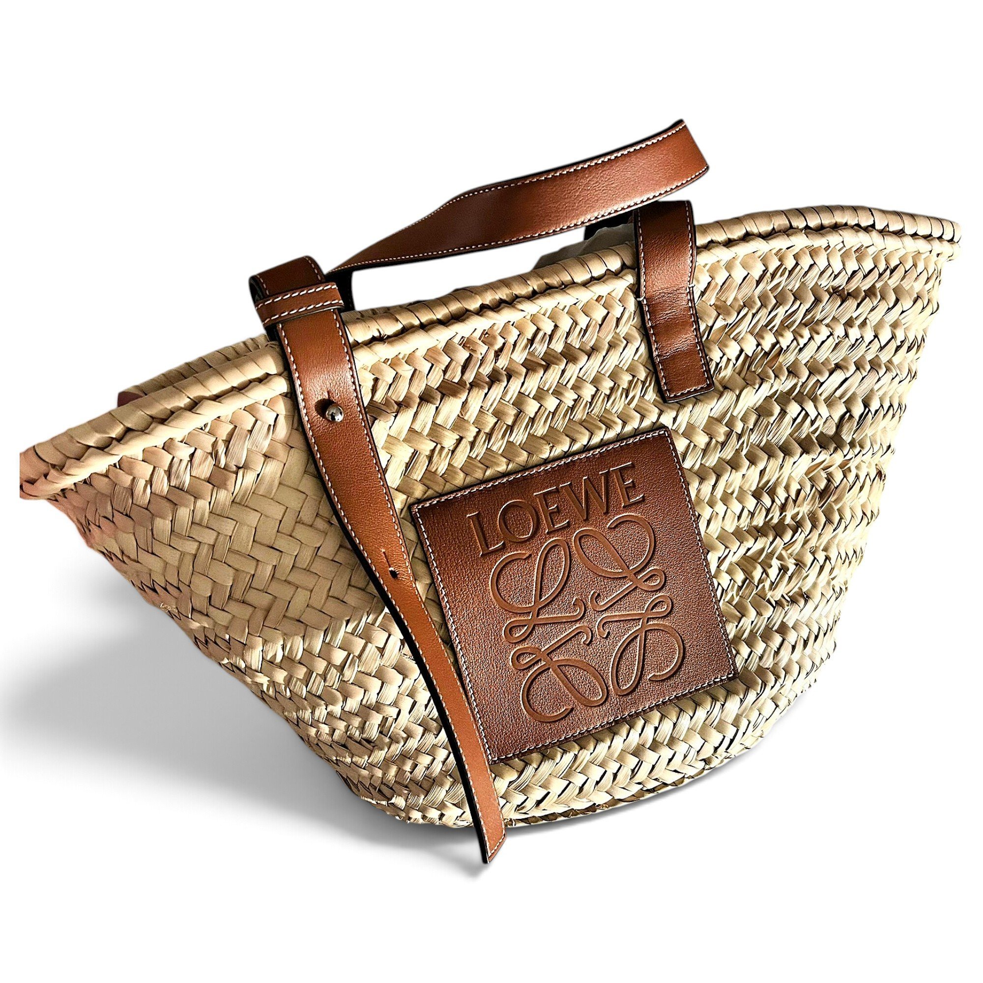 Basket Bag leather tote