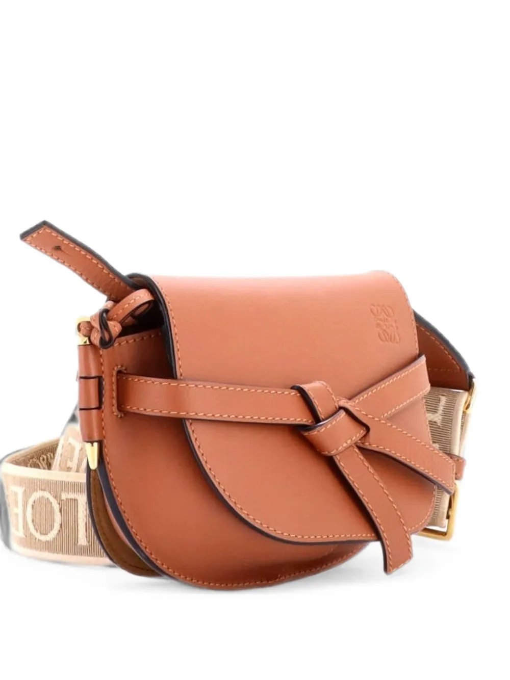 Gate Dual Shoulder Bag Leather Mini crossbody bag