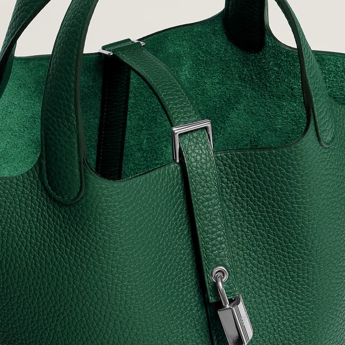 Vert Moyen Picotin Lock 18 Bag