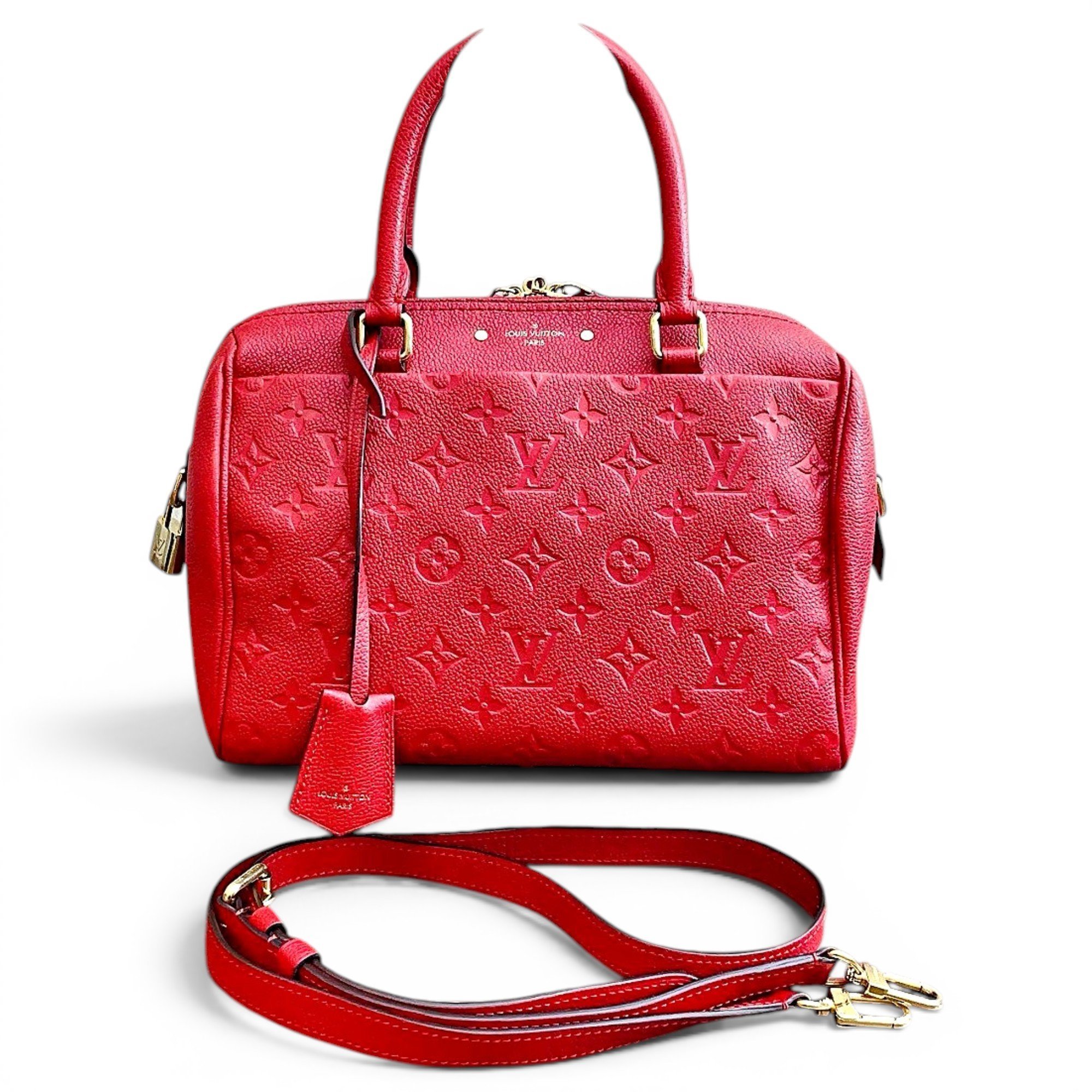 Louis Vuitton Speedy Bandoulière leather handbag