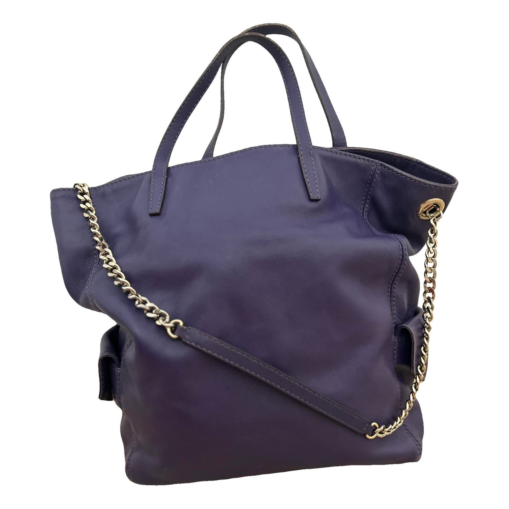 Leather handbag
