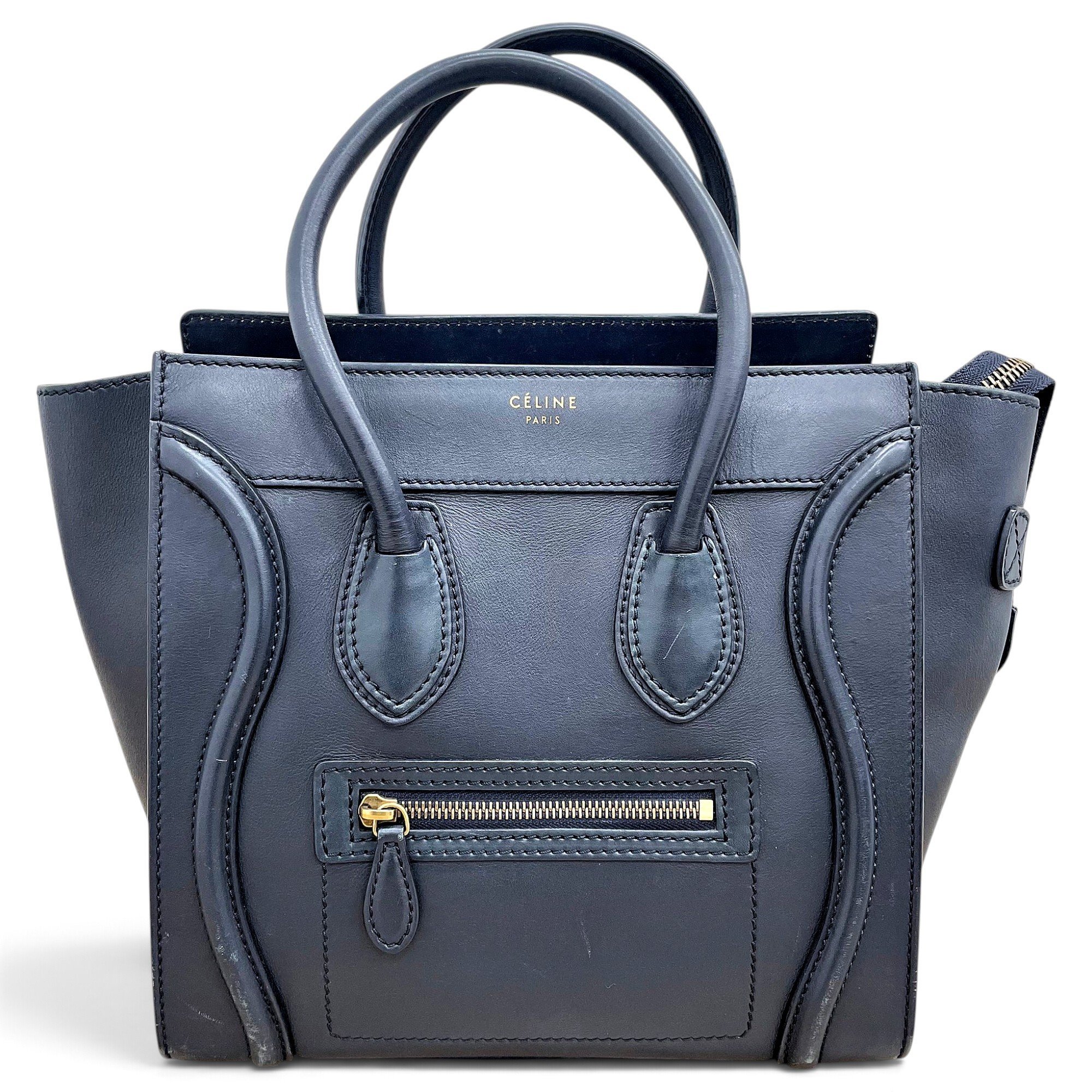 Luggage leather handbag