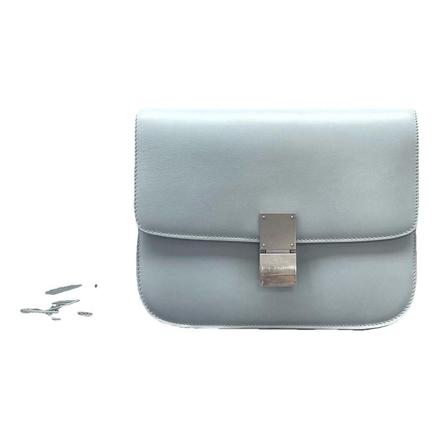 Classic leather crossbody bag