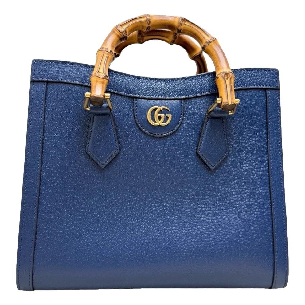 Diana Bamboo leather tote